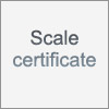 scale certificate